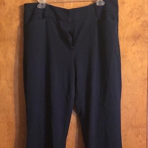 7th Avenue Navy pants 14T